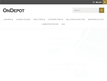 Tablet Screenshot of ondepot.com